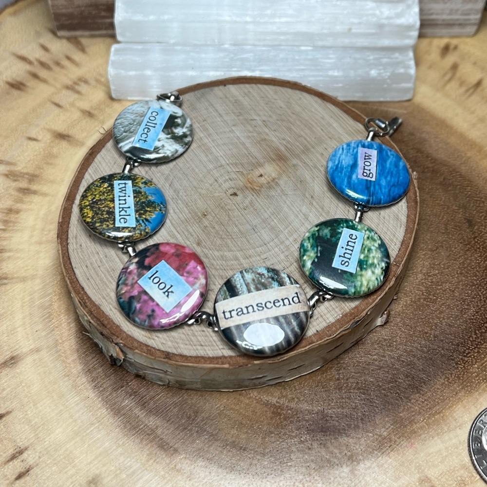 VTG| Handmade Spring Button Bracelet 🪴✨ - Picture 5 of 6